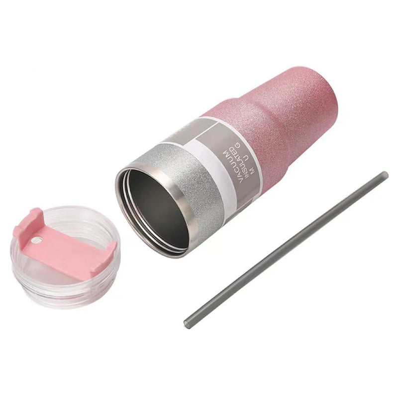 900/600ML Thermos Cup with Lid and Straw Coffee Mug - Visuel 3 | SAMAG