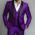 Men Formal Slim Fit Tuxedo Prom Suit Male Groom Wedding Blazers High Quality Groomsman Luxury Dress Business Banquet Party Suit