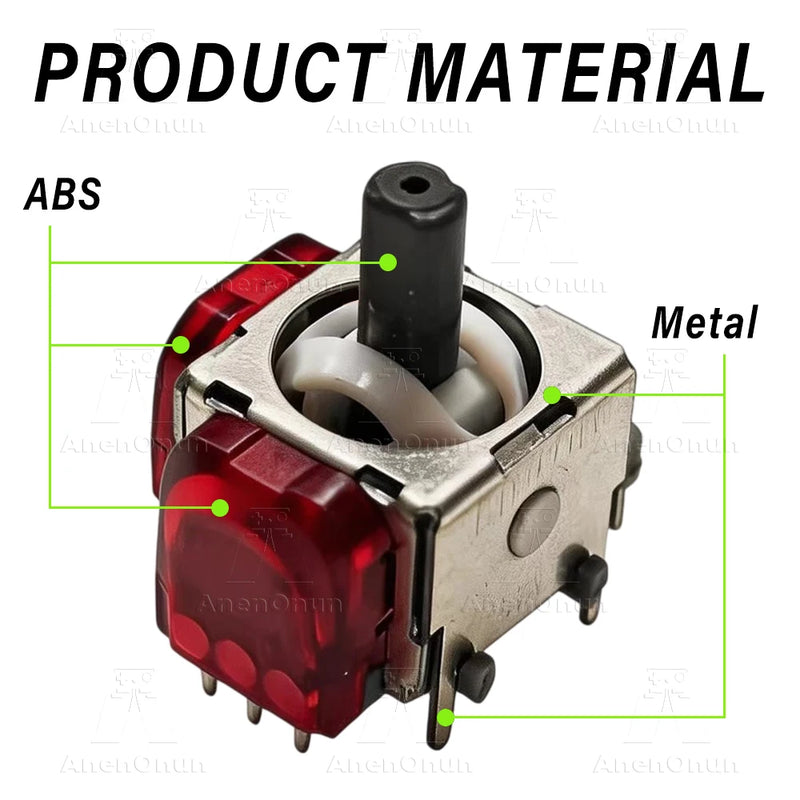 TMR Electromagnetic Joystick for PS5/PS4/Xbox Controller Upgraded Replacement Repair Part No Drift Premium 3D Analog Thumb Stick