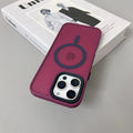 Luxury Magnetic for Magsafe Wireless Charge Case For iPhone 11 12 13 14 Plus 15 16 Pro Max Shockproof Matte Hot Selling Cover
