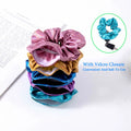Hair Scrunchie ⁣⁣⁣⁣Hidden Storage Compartment Sight Secret Tie With Stash Pocket Travel Diversion Safe - View 2 | SAMAG