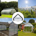 Thick Transparent PVC Tarp Heavy Duty Waterproof Weatherproof Cover for Outdoor Patio Garden Balcony Greenhouse and Rain Shelter