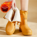 Men Women's casual rain boots Four Season lightweight waterproof anti-slip outdoor fishing shoes couple comfort garden rain shoe