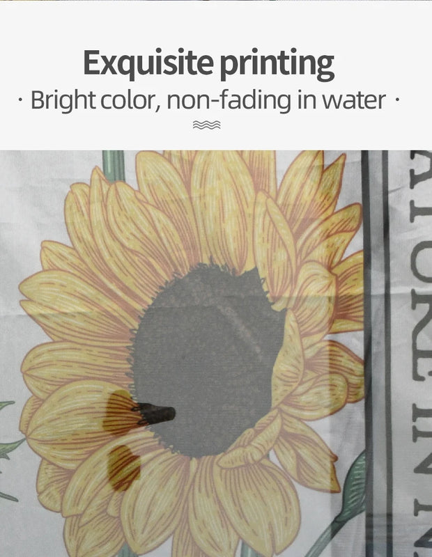 Sunflower mosquito proof door curtain, magnetic screen door, summer screen window, household mosquito net, high-end partition, s
