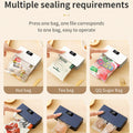 Plastic Bag Sealer Mini Heat Bag Sealing Machine Rechargeable Handheld Food Packaging Heat Sealer Thermal Bags Sealing Machine