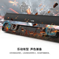 100W High-power TV Sound Bar Home Computer Wireless Bluetooth Speaker Subwoofer with Remote Control RCA Optic Echo Wall Soundbar