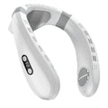 2024 New Neck Air Conditioner Portable Neck Fan Rechargeable Semiconductor Cooling Bladeless Fan Wearable Cooler multi purpose