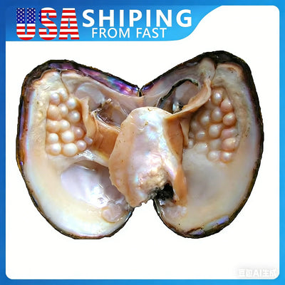 Freshwater Cultured Pearl About 20 - 25 Beads 5 - 7mm Love Wish Oyster Jewelry DIY Accessories Special Gemstone Gift | SAMAG