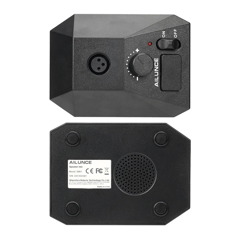 Retevis Aliunce SM01 Desktop Microphone For Walkie Talkie RT622 RT3S HD1 RA685 RT95 Two-Way Radio Handheld Mic 2pin / GP328plus