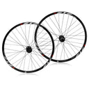 26"/27.5"/29" Mountain Bike Wheelset Ultralight Aluminum Alloy Rim 32H High Strength Bike Wheels Quick Release Disc Brake MTB Wheel Set Compatible 7-12 Speed Cassette