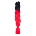 24 Inches DIY Jumbo Braiding Hair Synthetic Hair Extensions Afro Ombre Crochet Braid Hair Wholesale For Women