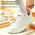 1 Pair New Elastic No Tie Shoelaces Semicircle Shoe Laces For Kids and Adult Sneakers Shoelace Quick Lazy Metal Lock Laces