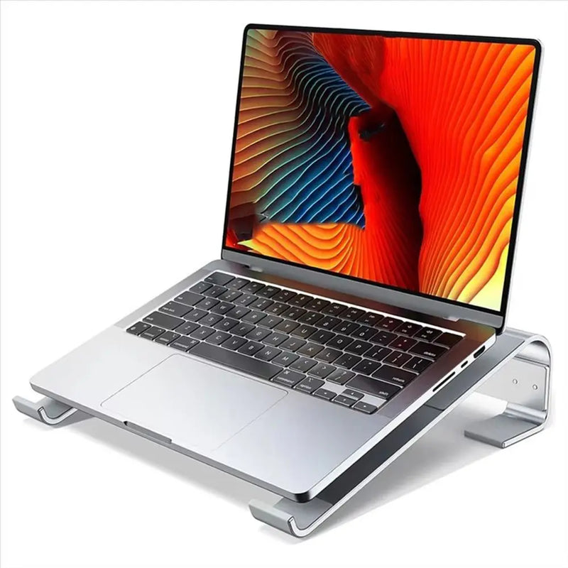 Universal Aluminum Alloy Laptop Stand Ergonomic Anti-Slip Silicone Computer Stand Foldable Portable Laptop Holder Computer Desk