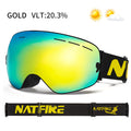 Ski Goggles Pro 100% UV400 Protection Anti Fog | SAMAG