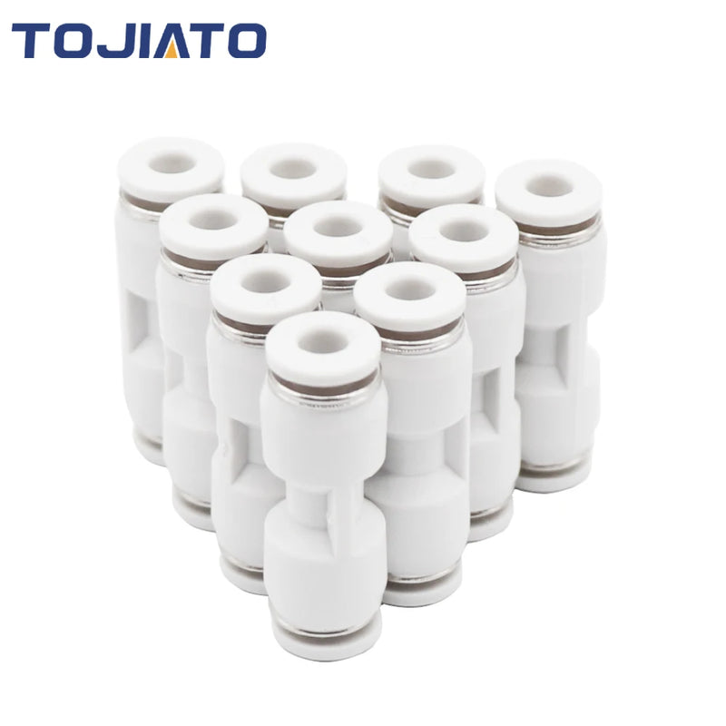 3/6/9pcs Bambu Lab X1 X1C X1E P1P P1S 3D Printer PTFE Tube Pneumatic Connector 1.75mm Filament Extruder Bambulab 3D Printer Part