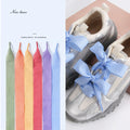 1 Pair Flat Shoelaces Replacement Decorative Check Gingham Shoe Laces for Sneakers Skate Shoe Width 2.5CM Women Men