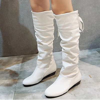 2024Shoes For Women Knee High Boots Red Black White Tall | SAMAG