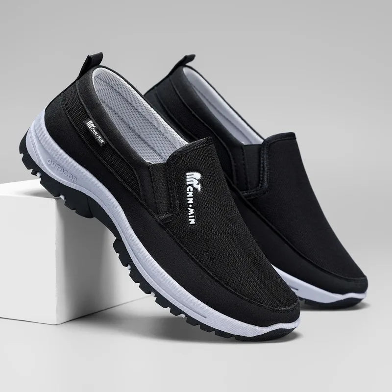 Men's Casual Classic Loafers 2025 New Middle-aged and Elderly Casual Sports Lightweight Soft Sole Shoes Comfortable and Non-slip