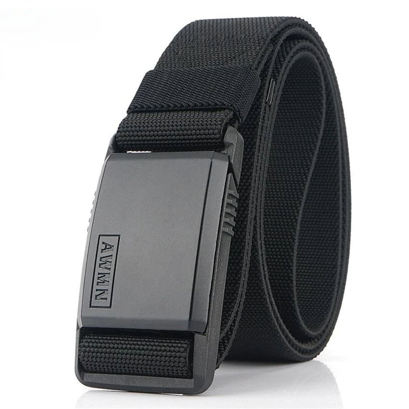 New Fashion Nylon Belt  Magnetic Buckle Adjustable Belts For Men Elastic Belts High Quality Wear-resistant Training Belt  YD117