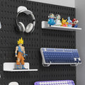 Gaming Gear Pegboard: Wall-Mounted, No-Punch, Study/Gaming Room – Figure Storage & Decor. Abundant Parts, Free Mix