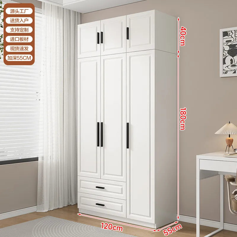Dust Proof Modern Wardrobe Shelf Apartment Large Standing Wardrobe Minimalist Partition Vitrina Bedroom Furniture Accessories