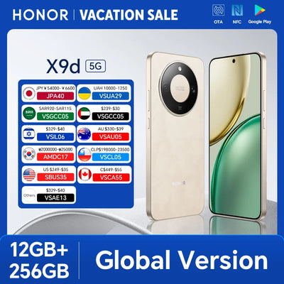 Global Version HONOR X9d 5G Smartphone 12GB+256/512GB | SAMAG