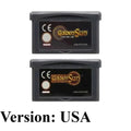 USA/EUR Golden Sun: The Lost Age GBA Game Cartridge 4 Styles Advance GBA SP DS Classic JRPG Retro Video Game Collection Gift