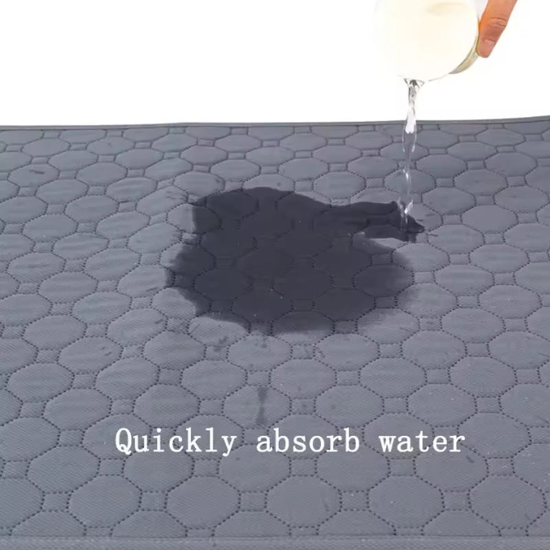 Winter Dog Pee Pad Reusable Washable Dog Urine Mat Car Seat Floor Sofa Waterproof Absorbent Puppy Cat Training Pet Supplies