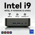2026 Mini PC Intel i9 10980HK i3 6100U Small Pocket Computer Windows 11 16GB RAM 1TB SSD WiFi6 BT5.2 Gaming Desktop PC Portable