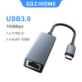 5000Mbps USB Network Card 5Gbps High Speed Wired Adapter USB3.0 Type - C to RJ45 Ethernet Converter HUB - Visuel 8 | SAMAG