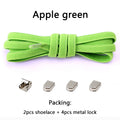 No Tie Elastic Shoe Laces One Size Fits All Adult and Kids Shoes Shoelaces for Sneakers Shoelace Tieless Flat Expand Shoestrings