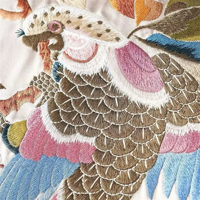 Women's Vest Women's Jackets  New Embroidered Chinese Vest Women Unique and Unique Super Beautiful Light Style Stacked Top Coat