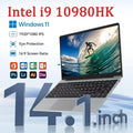 Ultra Slim Laptop 14.1" Intel i9 10980HK 16GB RAM 2TB SSD Gaming PC 1920*1080 Display Office Study Computer PC Windows11 Pro