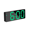 Alarm Clock Chargeable Music Digital Desk Clock Led Snooze Table Decorations Night Mode Electronic Control Voice Wall Clocks