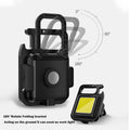 Mini LED Flashlight Keychain Light Multifunctional Portable COB Camping Flashlights USB Charging Work Lights fishing Lanterna