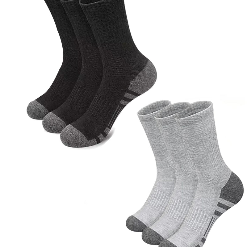5Pairs Men's Outdoor Gym Socks Comfortable Soft | SAMAG