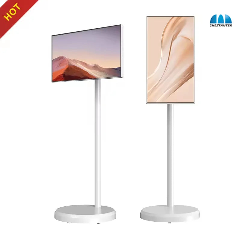 Popular Shenzhen 21.5 Inch Battery-power Android Lg Stand By Me Tv In-cell Touch Screen Gym Gaming Live Room Smart Tv