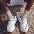 Fashion Hollow Out Thick Bottom Sports Sandals Men Eva Soft Sole Summer Clogs Sandals Men Non Slip Outdoor Driving Beach Sandles