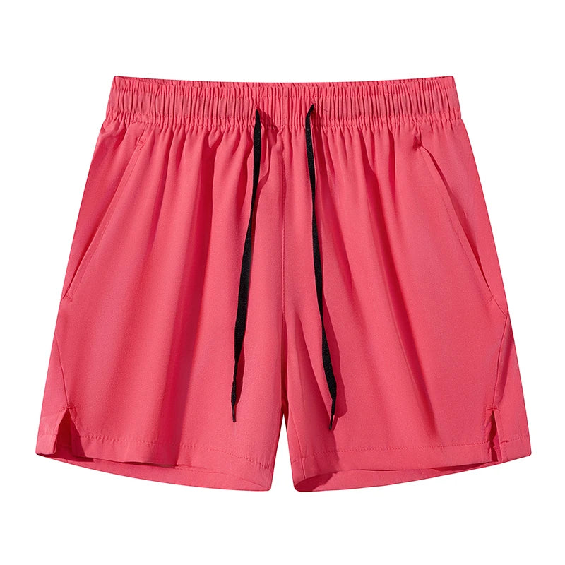 2025 New Solid Football Training Shorts Mens Summer Bottoms Running Basketball Soccer Shorts Boys Tennis Badminton Sports Short
