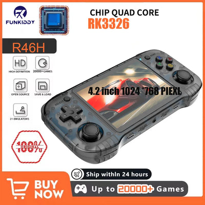 Retro Handheld Game Console 4.2inch R46H Linux System | SAMAG