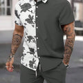 Men's Shirt Summer Fashion Design Short Sleeve 3D Print | SAMAG