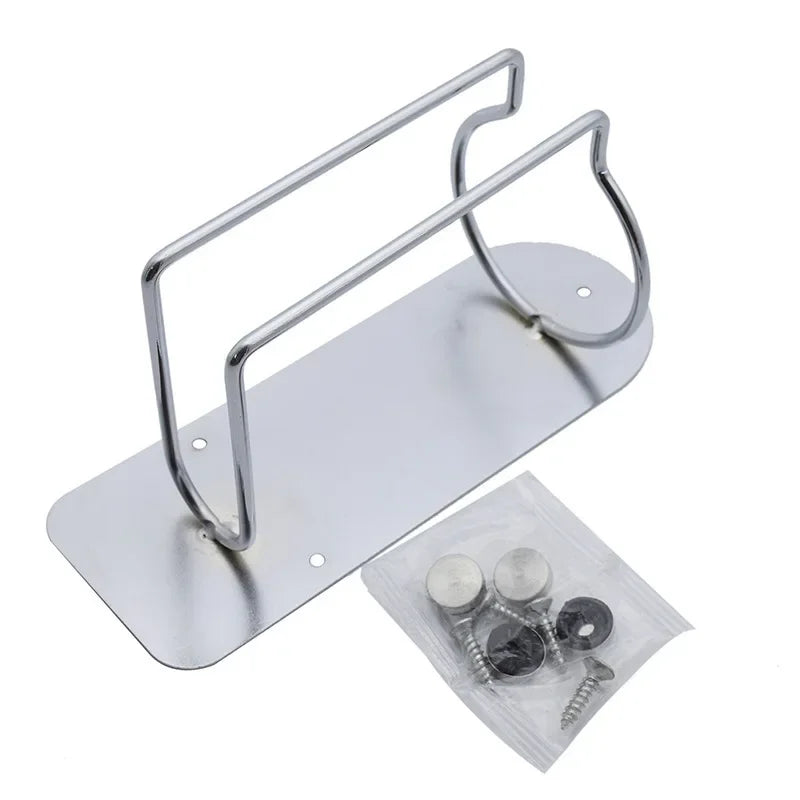 New Type Professional Wall Mount Barber Electric Clipper Holder Salon Beauty Organizer Hairdressing Styling Tools Storage Rack