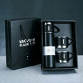 Free LOGO 3 In 1 set of  Thermos Mug Leak_Proof Travel Thermo Cup for Tea Water Coffee Thermo Cafe 500ML Double Stainless Steel