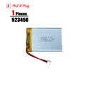 3.7V Lipo Battery Ph2.0 Plug Rechargeable Lithium Battery 3.7V For PS4 Humidifiers GPS Navigation  Bluetooth Speaker MP3 MP4