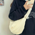 Fashion Hobo Bags Women Large-Capacity Crossbody Dumpling Bag Down Cotton Casual Simple And Versatile Shoulder Bag