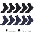 10 Pairs/Lot Men's Bamboo Fiber Socks Compression Autumn | SAMAG