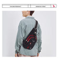 OIWAS Casual Crossbody Chest Bag Sling Shoulder Men's Bag One Strap Lightweight Male Bags Pouch DayPack for Men Travel Sport