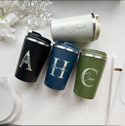 Custom Engraved Thermos Mug Personalized Insulated Travel | SAMAG