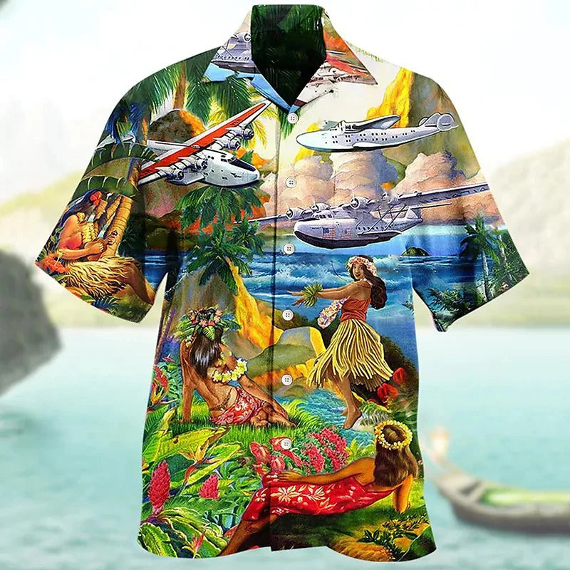 Summer Loose Breathable 3d Print Trendy Cool Fashion | SAMAG