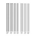 2/5/ 304 Stainless Steel Solid Round Rod 6in-20in 12 16in | SAMAG